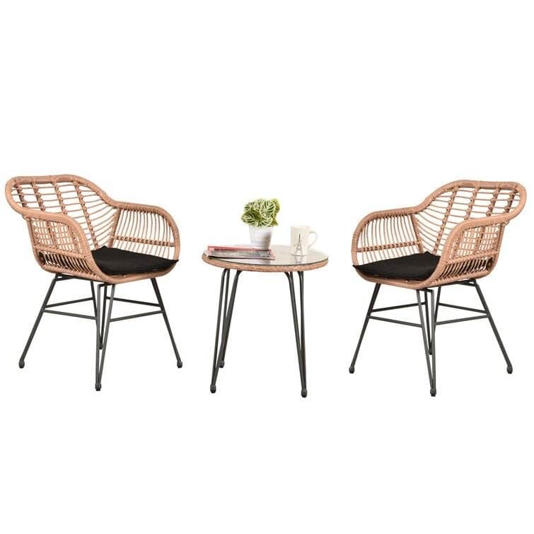 Bộ Bàn Ghế Sân Vườn Đan Mây – BG11 - ảnh 4