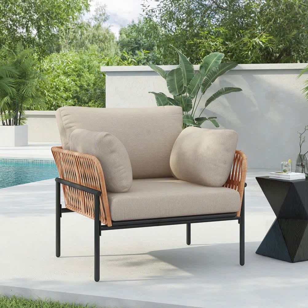 Ghế Sofa Ngoài Trời Sân Vườn Đẹp SF25 - ảnh 11